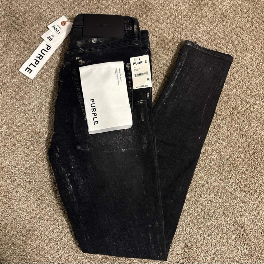 Purple brand skinny jeans men’s sz 28